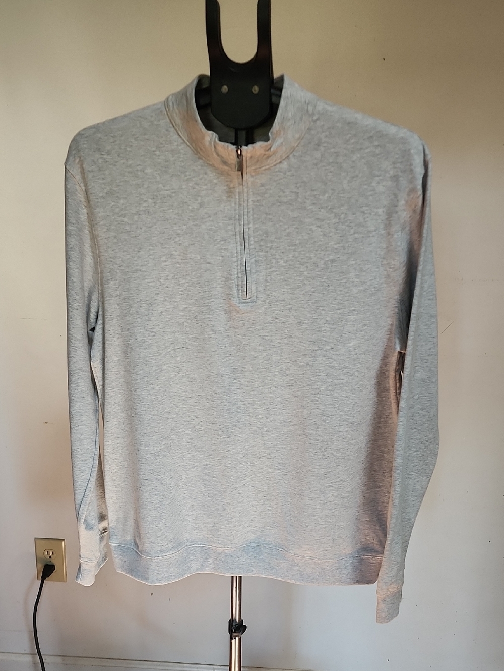 Goodfellow & Co Light Gray Half-Zip Sweater
